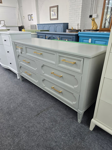 American of Martinsville gray dresser