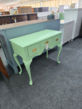 Green side table