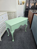 Green side table