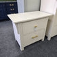 All solid wood creamy nightstand