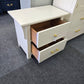 All solid wood creamy nightstand