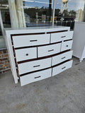 Alabaster 9 drawers dresser