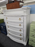 Gorgeous white Distressed chest