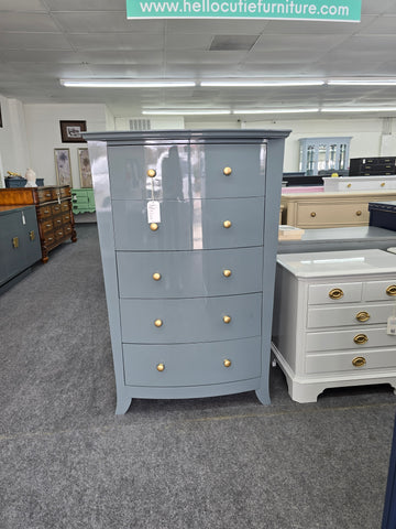 Lacquer gloss green/gray chest