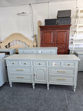 Regency rare gray dresser