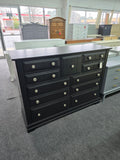 Vaughan Bassett black dresser