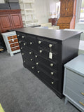 Vaughan Bassett black dresser