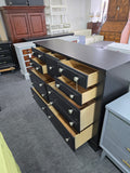 Vaughan Bassett black dresser