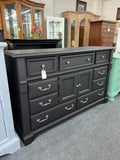 Matte Black  dresser