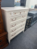 Off white regency chest