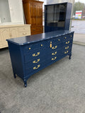 Solid wood navy dresser