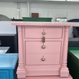 Pink file cabinet