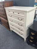 Off white regency chest