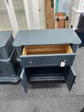 Tropical style gray small dresser