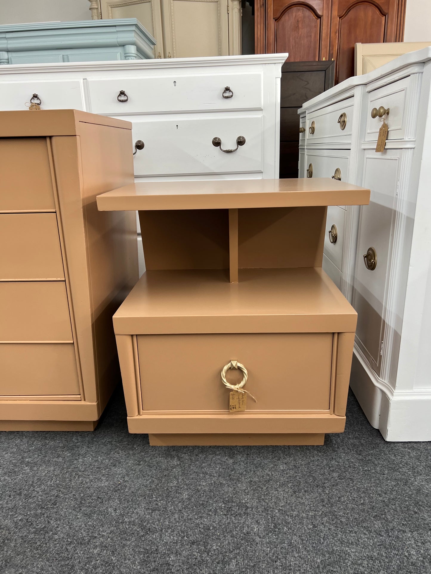 Dixie tan nightstand