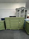 Laura Ashley green dresser