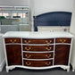 All solid wood Morganton Buffett