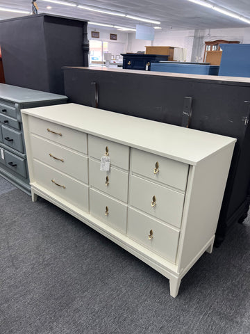 Mid century modern cream dresser