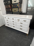 Thomasville solid wood white dresser