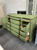 Laura Ashley green dresser