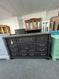 Matte Black  dresser