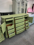 Laura Ashley green dresser