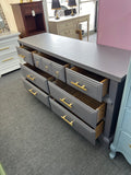 BROYHILL purple/gray dresser