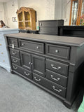 Matte Black  dresser