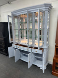 Gorgeous blue China cabinet