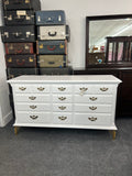 Thomasville solid wood white dresser