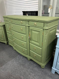 Laura Ashley green dresser