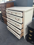 Off white regency chest