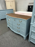 Dixie baby blue dresser