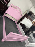 Queen size pink bed