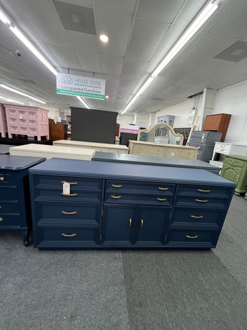 Navy blue Vaughan dresser