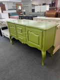 Ethan Allen green buffet