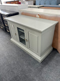 Gray tv stand