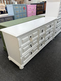 Bassett vintage white dresser