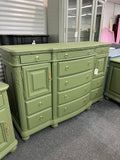 Laura Ashley green dresser