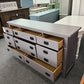 8 drawers purple/gray ish dresser