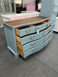 Dixie baby blue dresser