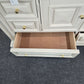 Gorgeous beige 9 drawers 2 doors dresser