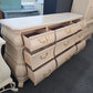 Bombay beige 9 drawers dresser