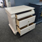 Cute 3 drawers pale pink  nightstand