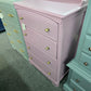Antique purple chest