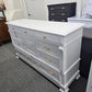 9 drawers 1 door icy dresser