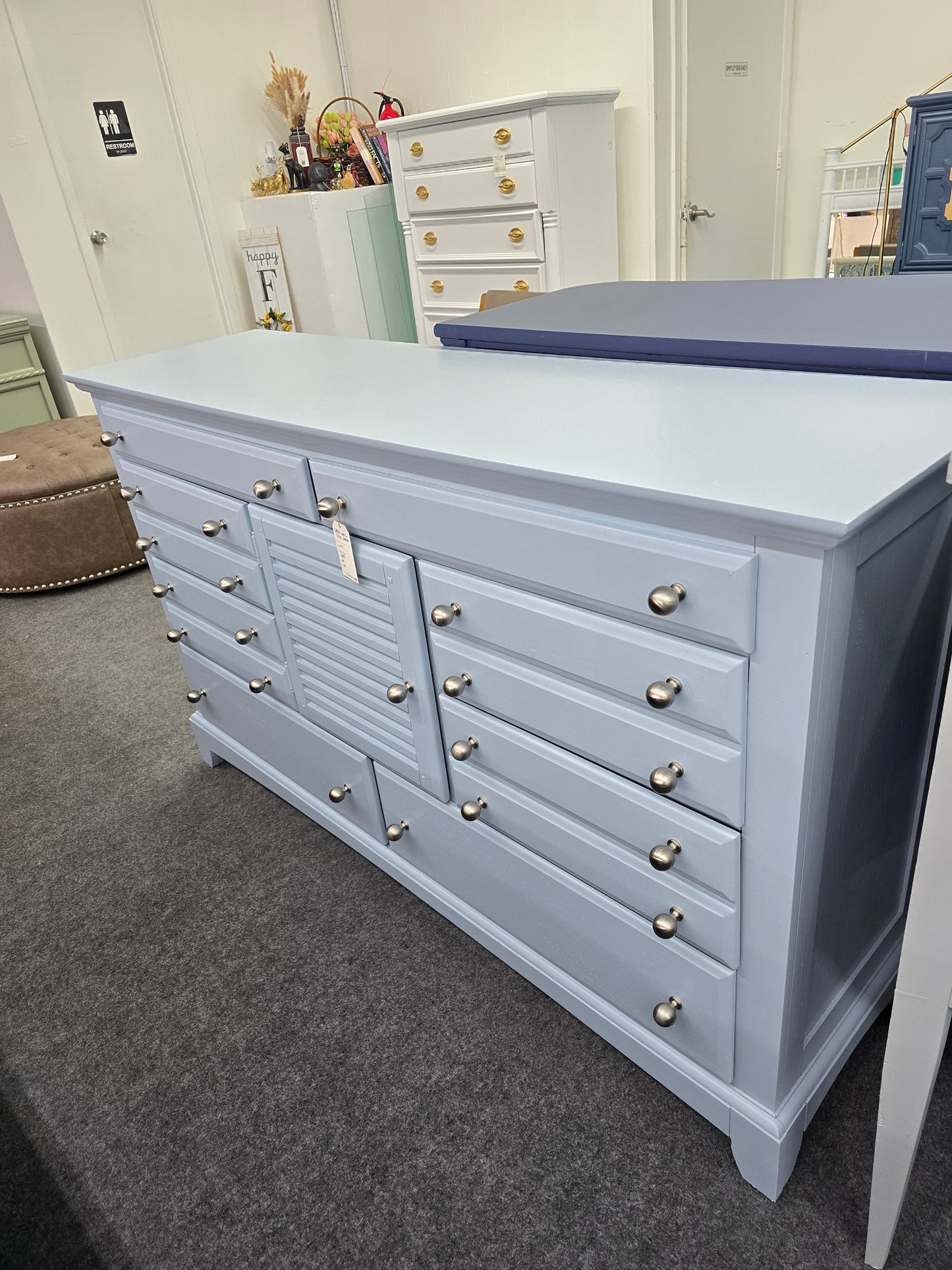 Davis int'l blue dresser
