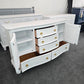 Havertys solid wood white dresser