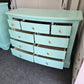 Green lacquer medium dresser