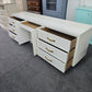 Hickory alabaster lacquered sideboard